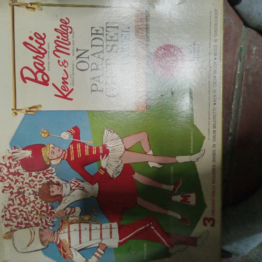 Barbie Ken and Midge on parade gift set